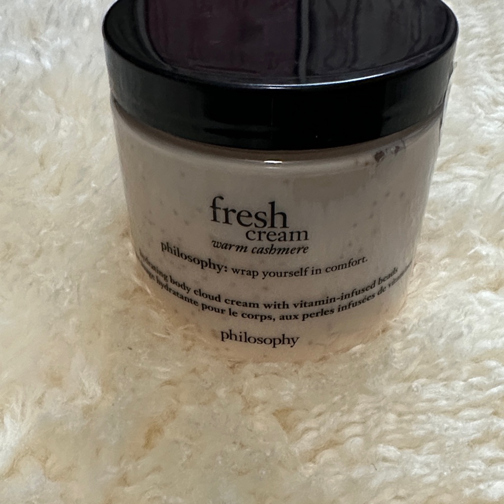 New Philosophy Fresh Cream Warm Cashmere Body Cream 16 Oz